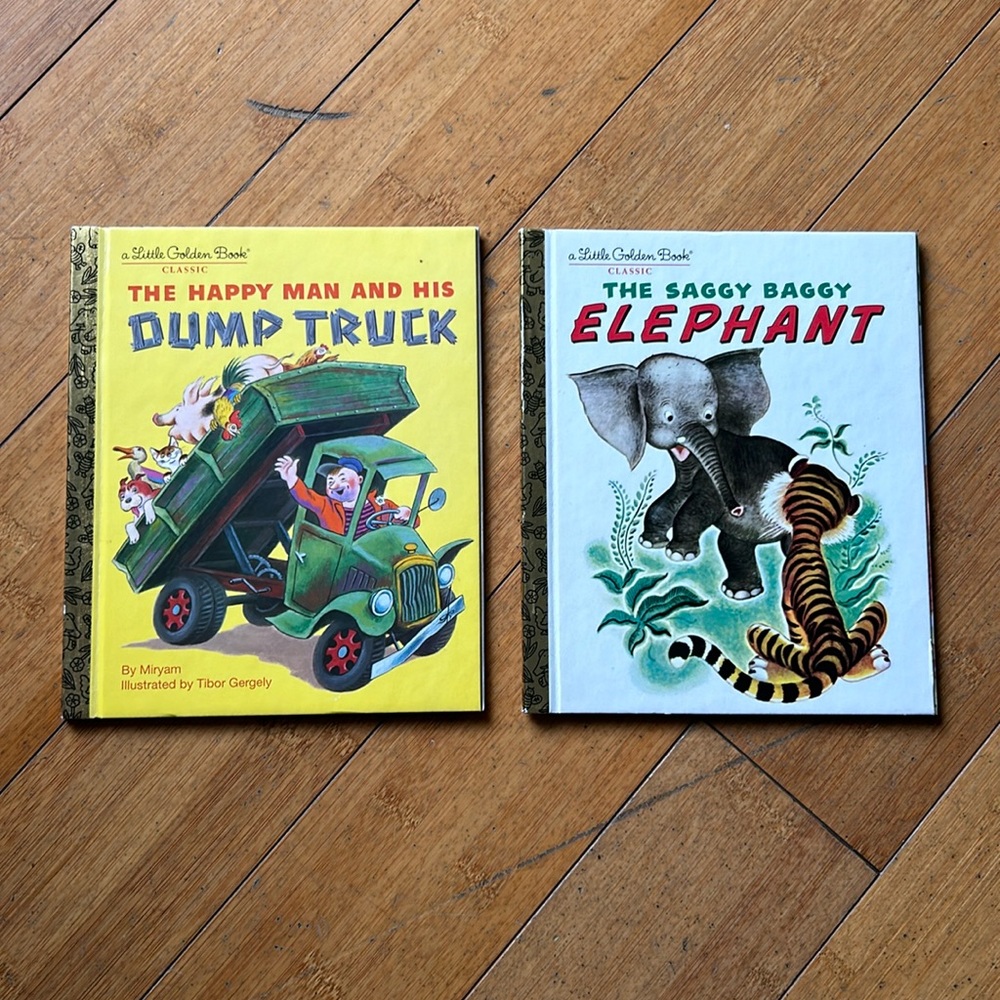 FOUR Little Golden Books